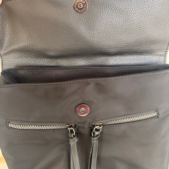 NWT Botkier New York Trigger Mini Black Nylon Backpack Black - Picture 5 of 8